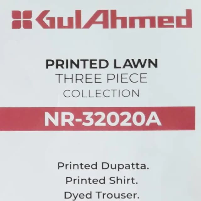 GulAhmed lawn