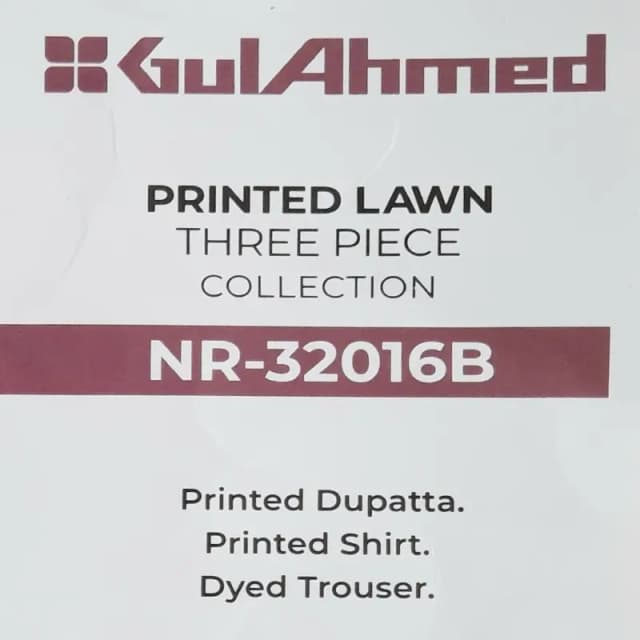 GulAhmed lawn